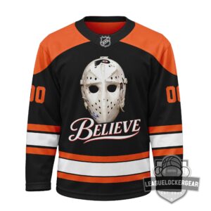 Philadelphia Flyers Believe Ignite The Orange Hockey Jersey