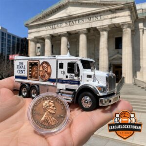 Hot Wheels Philadelphia Mint Vault Hauler Final Cent Armored Coin Truck