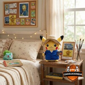 Pokemon Pikachu Van Gogh Museum Plush Toy