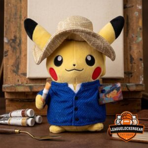 Pokemon Pikachu Van Gogh Museum Plush Toy