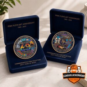 Pink Floyd 60th Anniversary 1965-2025 Commemorative Coin