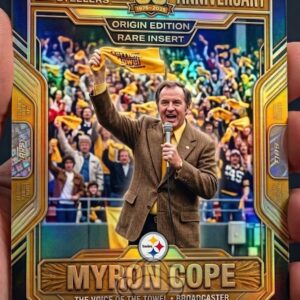 Pittsburgh Steelers 50th Anniversary Terrible Towel Trading Cards