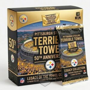 Pittsburgh Steelers 50th Anniversary Terrible Towel Trading Cards