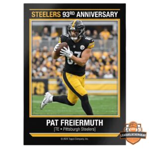 Pittsburgh Steelers 93rd Anniversary Trading Cards