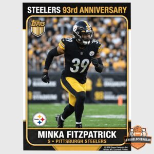 Pittsburgh Steelers 93rd Anniversary Trading Cards