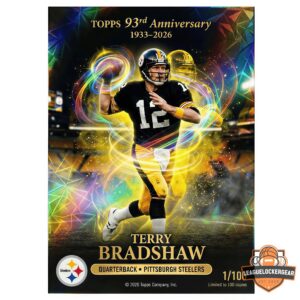 Pittsburgh Steelers 93rd Anniversary Trading Cards