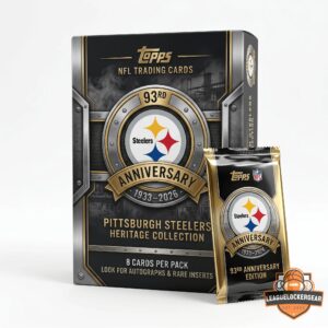 Pittsburgh Steelers 93rd Anniversary Trading Cards