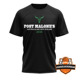 Post Malone Big Ass World Tour Australia and New Zealand 2026 T-Shirt
