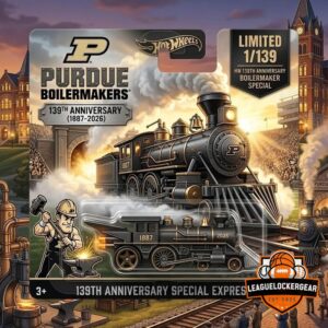 Purdue Boilermakers 139th Anniversary Hot Wheels Collectible Car
