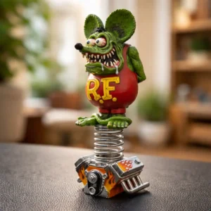 Rat Fink Kustom Kulture Hot Rod Bobblehead