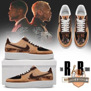 Raymond & Brown The R&B Tour Custom Sneakers