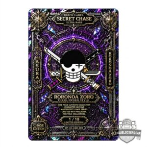 Roronoa Zoro Ashura Unleashed Ascended Collector Card
