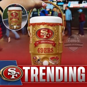 San Francisco 49ers 80th Anniversary 1946-2026 Cooler Cup