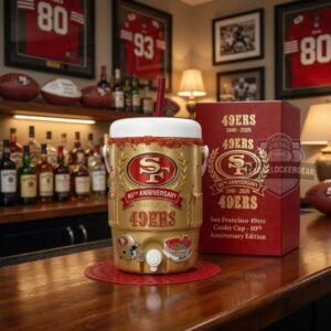 San Francisco 49ers 80th Anniversary 1946-2026 Cooler Cup