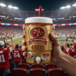San Francisco 49ers 80th Anniversary 1946-2026 Cooler Cup