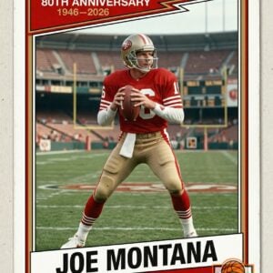 San Francisco 49ers 80th Anniversary 1946-2026 Legacy Collection Trading Card Box and Pack