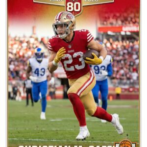 San Francisco 49ers 80th Anniversary 1946-2026 Legacy Collection Trading Card Box and Pack