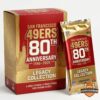 San Francisco 49ers 80th Anniversary 1946-2026 Legacy Collection Trading Card Box and Pack