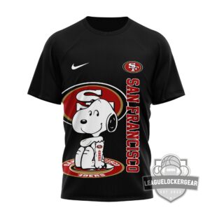 San Francisco 49ers Snoopy Thank You For The Memories T-Shirt