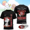 San Francisco 49ers Snoopy Thank You For The Memories T-Shirt