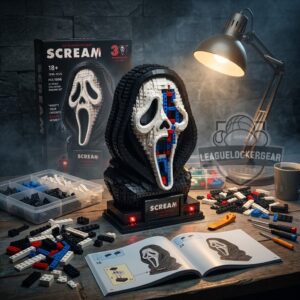 Scream 30th Anniversary 1996-2026 Ghostface Building Set