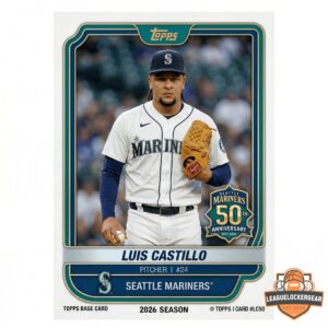 Seattle Mariners 50th Anniversary 1977-2027 MLB Trading Cards