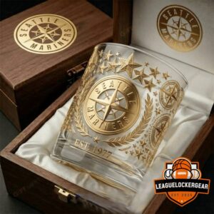 Seattle Mariners EST. 1977 Whiskey Glass