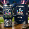 Seattle Seahawks Super Bowl LX Champions 2026 Tumbler with Handle