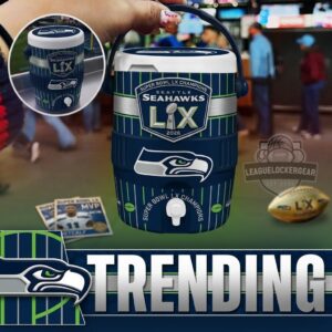 Seattle Seahawks Super Bowl LX Champions 2026 Dugout Cooler Cup