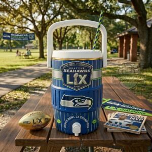 Seattle Seahawks Super Bowl LX Champions 2026 Dugout Cooler Cup