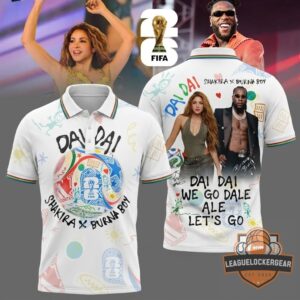 Shakira Burna Boy FIFA World Cup DAI DAI 2026 T-Shirt