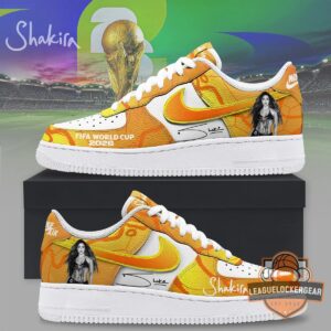 Shakira FIFA World Cup 2026 Custom Nike Air Force 1 Shoes