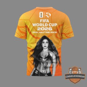 Shakira FIFA World Cup 2026 Final Halftime Show T-Shirt
