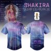 Shakira Las Mujeres Ya No Lloran World Tour World Cup Edition Baseball Jersey