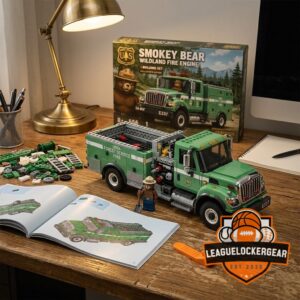 Smokey Bear Wildland Fire Engine Collector's Edition Building Set