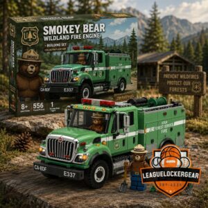 Smokey Bear Wildland Fire Engine Collector's Edition Building Set
