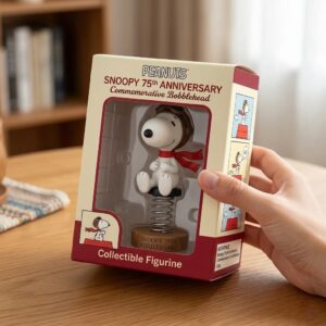 Snoopy 75th Anniversary Bobblehead Figure