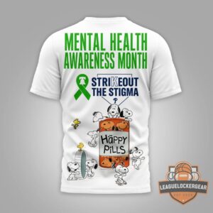 Snoopy Peanuts Mental Health Awareness Month T-Shirt