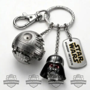 Star Wars 50th Anniversary Force Be With You Keychain