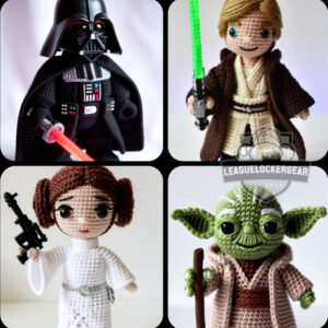 Star Wars Crocheted Character Collection Dolls