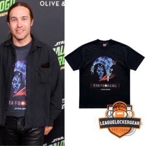 Pete Wentz Star Wars The Mandalorian And Grogu World Premiere T-Shirt