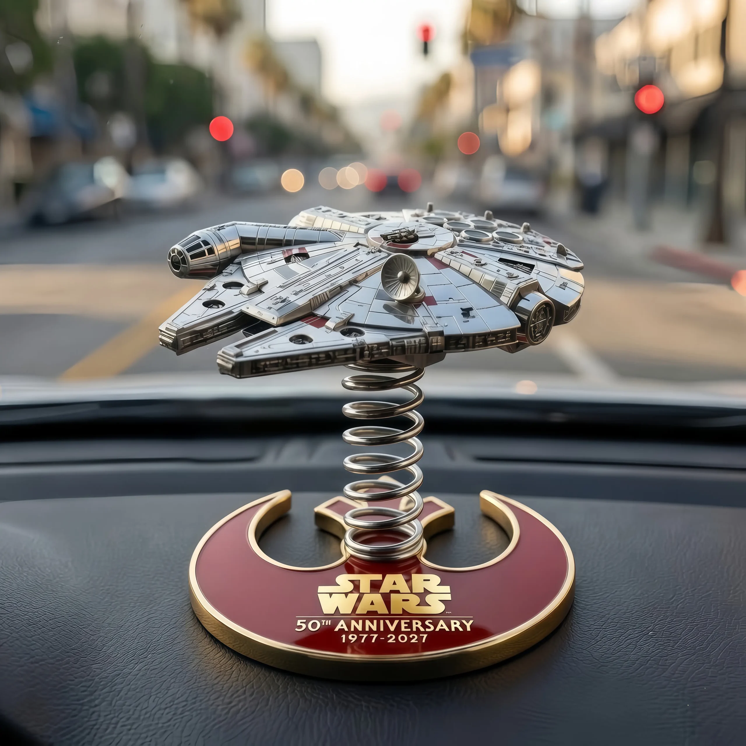 Star Wars Millennium Falcon 50th Anniversary Bobblehead - Front View