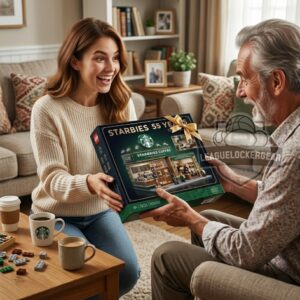 Starbies Coffee 55th Anniversary 1971-2026 Building Block Set