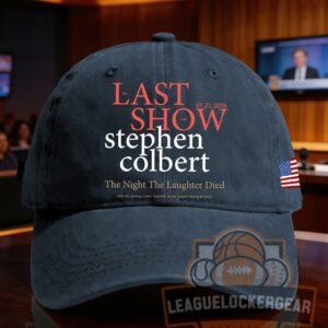 Stephen Colbert The Last Show Baseball Cap