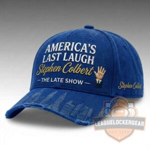 Stephen Colbert The Late Show America's Last Laugh Baseball Cap