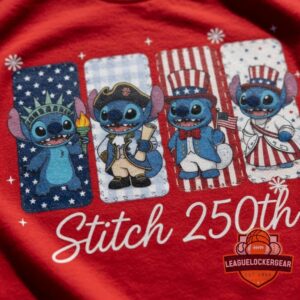 Stitch 250th United States Anniversary T-Shirt