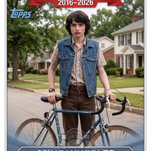 Stranger Things 10th Anniversary Trading Card Collection Box