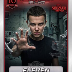 Stranger Things 10th Anniversary Trading Card Collection Box