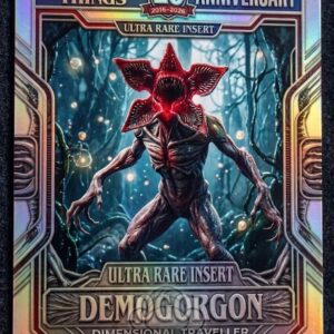 Stranger Things 10th Anniversary Trading Card Collection Box