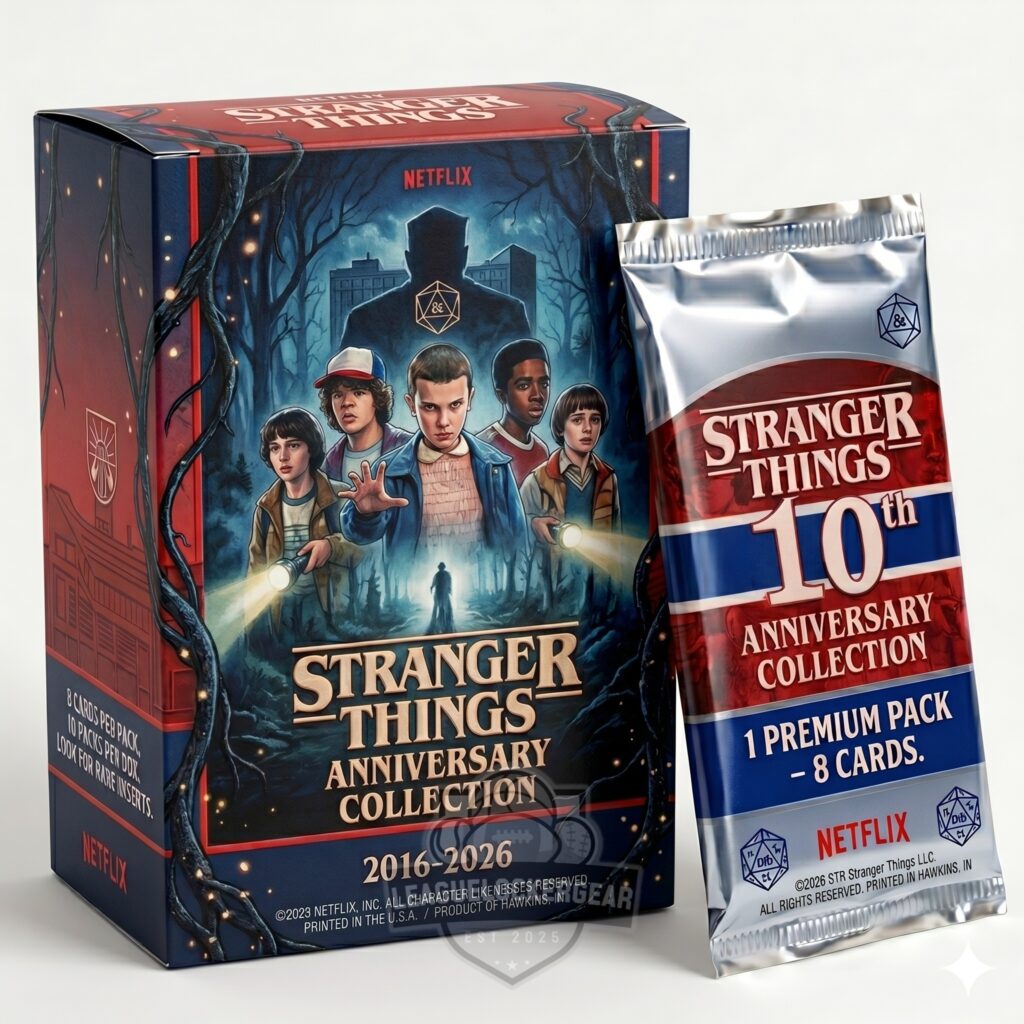 Stranger Things 10th Anniversary Trading Card Collection Box